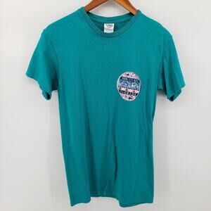 Panama City Beach Florida Adult Small T-Shirt 100% Cotton Delta Pro Weight